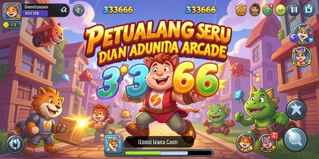 Gameplay seru dan grafis menawan di 333666.
