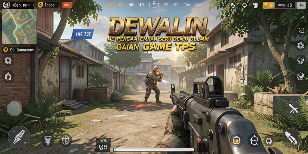 Tampilan gameplay seru dalam DEWALIN dengan aksi tembak-menembak yang mendebarkan.