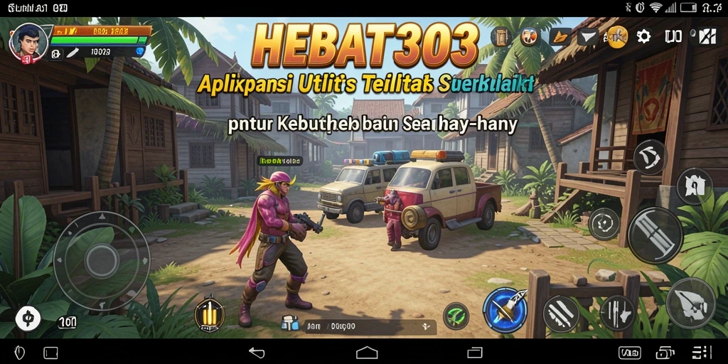 Tampilan antarmuka HEBAT303 yang sederhana dan fungsional.