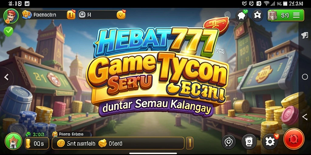 Tampilan gameplay HEBAT777 yang menggugah selera bagi penggemar Tycoon.