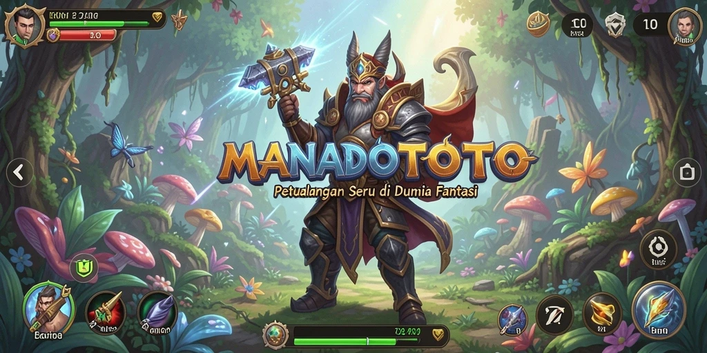 Tangkapan layar gameplay <strong>MANADOTOTO</strong> menampilkan aksi seru dan petualangan menantang.