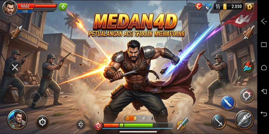 Gameplay seru dan mendebarkan dalam petualangan ARPG.