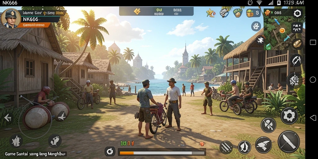 Screenshot gameplay NK666 yang menampilkan keseruan dan tantangan santai.