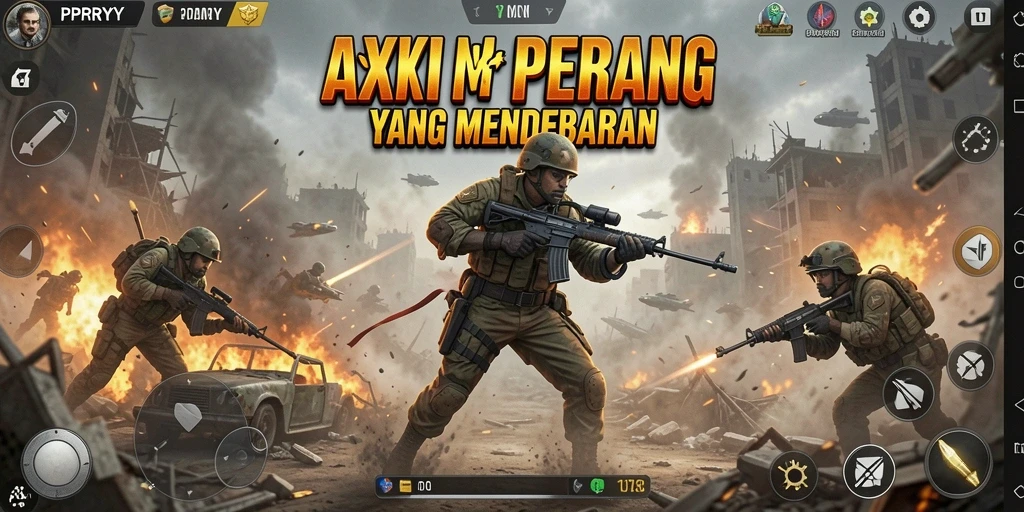 Screenshot gameplay mendebarkan dari PPRRYY