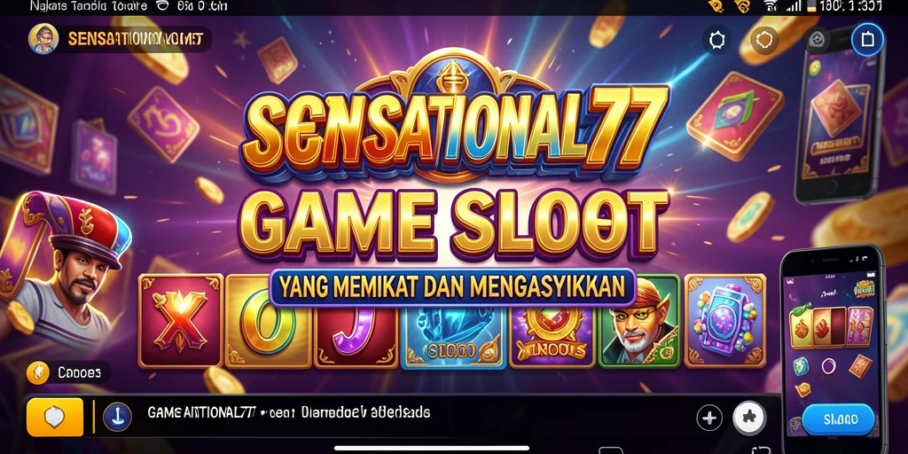 Gameplay menarik dengan grafis memukau di SENSATIONAL77.