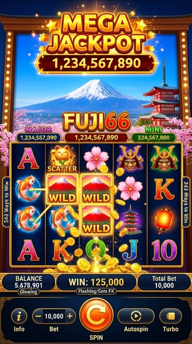 Tampilan antarmuka fuji66 yang ramah pengguna.